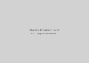 Exhibition Department Profile - 江戸建設 | EDO Design & Construction