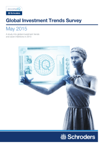 Schroders Global Investment Trends Survey 2015