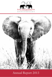 Annual Report - Save the Elephants