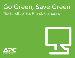 The Benefits of Eco-Friendly Computing