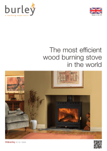 The most efficient wood burning stove in the world