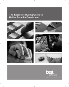 The Executive Buying Guide to Online Benefits Enrollment