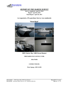 Sample Powerboat report