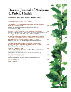 HJMPH_Jun14 here - Hawai'i Journal of Medicine