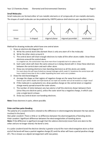 Year 12 Chemistry Notes Elemental and Environmental Chemistry