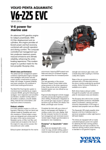 Volvo Penta 225HP GXI DPS