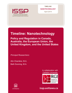 Timeline: Nanotechnology - Institute for Science, Society and Policy