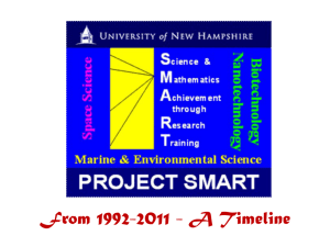 History - Project SMART