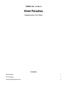 Hotel Paradiso