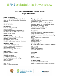 Read More - Philadelphia Flower Show