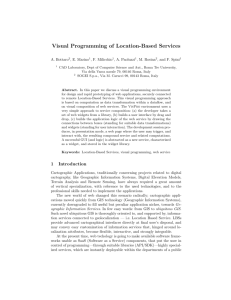 Visual Programming of Location