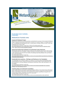 June 2013 - WetlandCare Australia