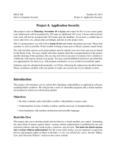Project 4: Application Security