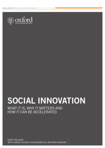 social innovation - Eureka