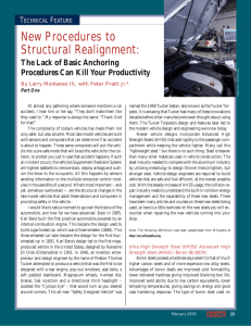 New Procedures to Structural Realignment