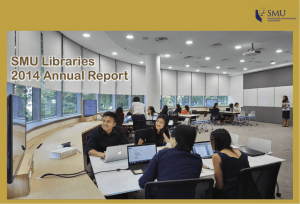 SMU Libraries 2014 Annual Report