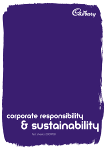 Corporate Responsibility - Sustainability Disclosure Database