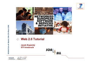 D13.1.1d Tutorial: Web 2.0