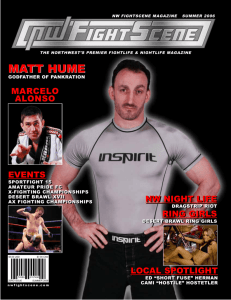 MATT HUME - Northwest FightScene Magazine