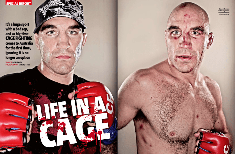 CAgE FIghtINg