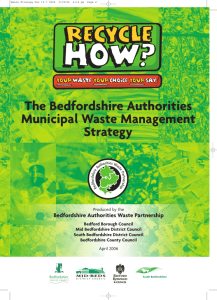 Waste Strategy Doc MB10/11 - Central Bedfordshire Council