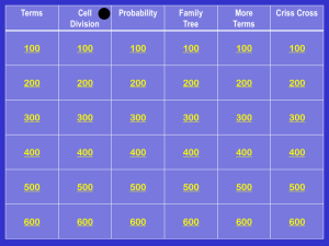 Terms Cell Division Probability Family Tree More Terms Criss Cross