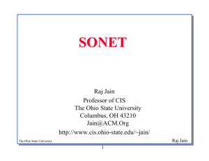 SONET/SDH Networks
