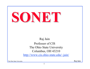 SONET - A Tutorial