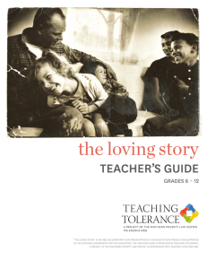 the loving story - Teaching Tolerance