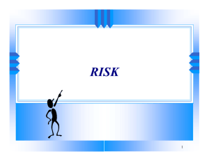 Methods of Handling Pure Risk…
