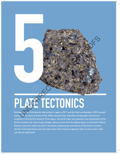 Plate tectonics