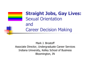 Straight Jobs, Gay Lives