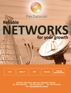 Company Profile - Pak Datacom Ltd