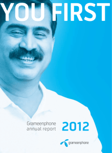 annual report 2012 Grameenphone