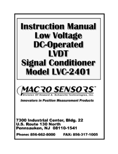 LVC 2401 Manual