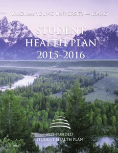 BYU-Idaho Student Health Plan