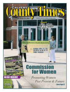 2015-04-23 - County Times - Southern Maryland Online