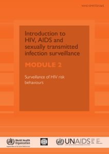 Introduction to hIv, aIds and sexually transmitted infection