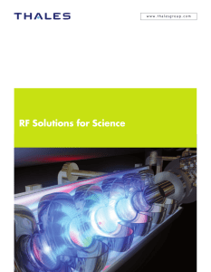 RF Solutions for Science