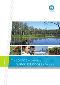 The Science of Providing Water Solutions for