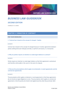 business law guidebook second edition