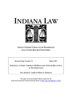 INDIANA LAW - Wall Street Journal