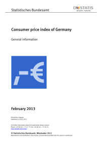 General information - Statistisches Bundesamt