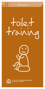 Toilet training
