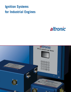 Ignition Systems for Industrial Engines