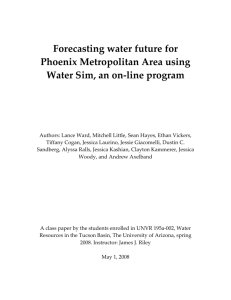 2008 Report - University of Arizona