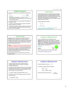 Angular momentum