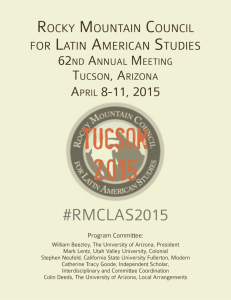 Program - Center for Latin American Studies