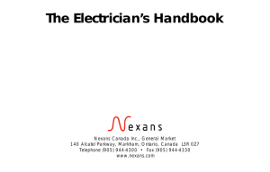 Electrician's Handbook--English