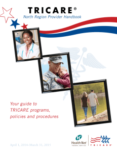 TRICARE ® - Health Net Federal Services